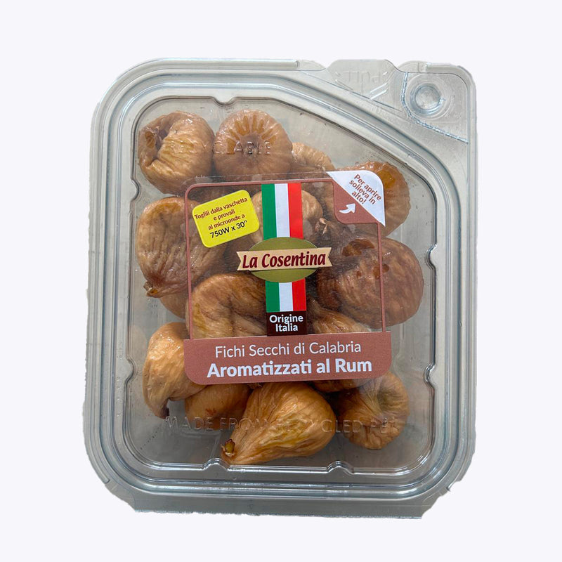 Fichi Secchi di Calabria Aromatizzati al Rum g.200