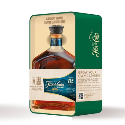 Flor de Cana Centenario 12 Y.O. Gift Pack Rum - Bottega La Cosentina