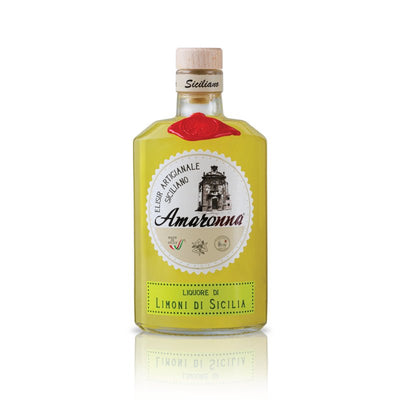 Liquore di Limoni di Sicilia Amaronna - Bottega La Cosentina