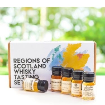 Region of Scotland Whisky Tasting Test 5x3 - Bottega La Cosentina