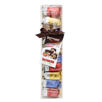 Torroncini ricoperti di Cioccolato Fondente Sgambelluri - Bottega La Cosentina