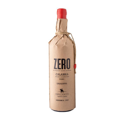 Vino Zero Rosso Calabria IGT - Zero Solfiti - Brigante - Bottega La Cosentina